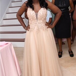 Blush Ballgown Sweet 16/Prom Dress